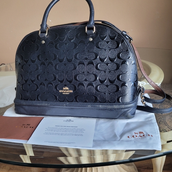 Coach leather purse, black - Picture 3 of 13